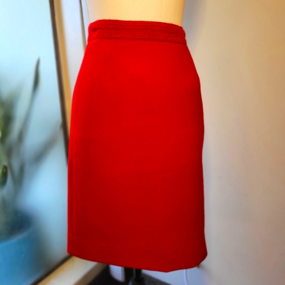 Tory Burch Red Skirt
